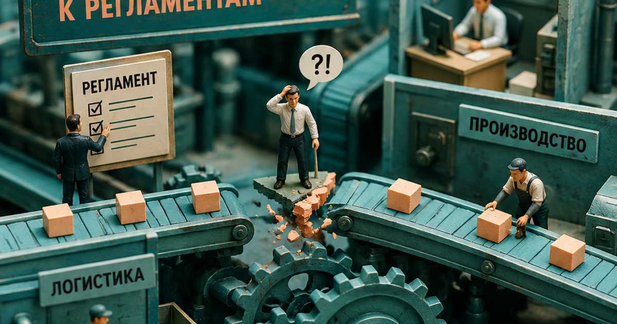 Управление процессами: почему оно не сводится к регламентам