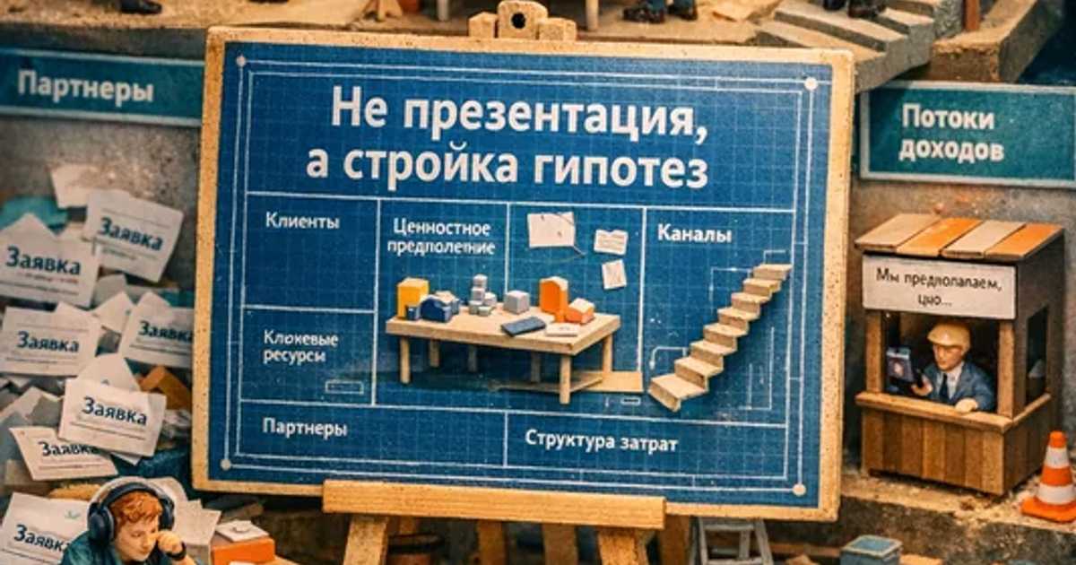 Бизнес-модель Остервальдера для цифрового бизнеса